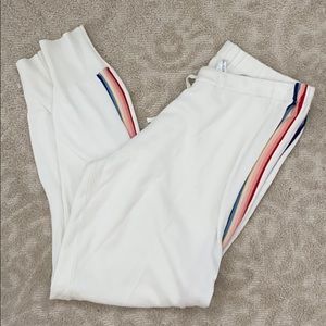 Madeline Thompson Rainbow Stripe Jogger Pants